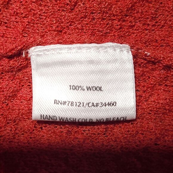 Eileen Fisher Burnt Orange Wool Tank Top Women's Medium - Picture 6 of 9